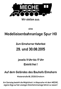 Modelleisenbahn-Ausstellung August 2015